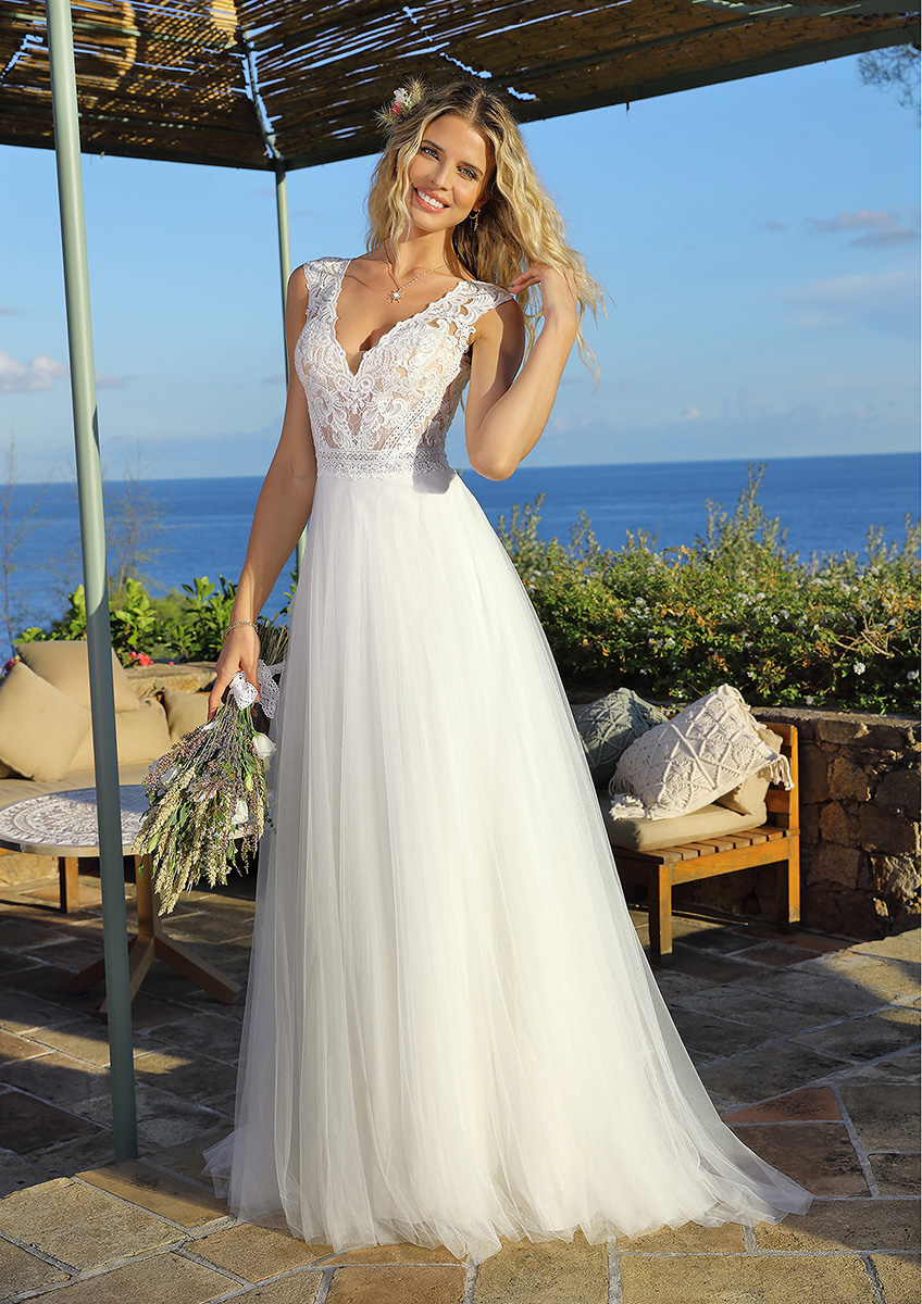 Abito da sposa Boho Chic - 322018