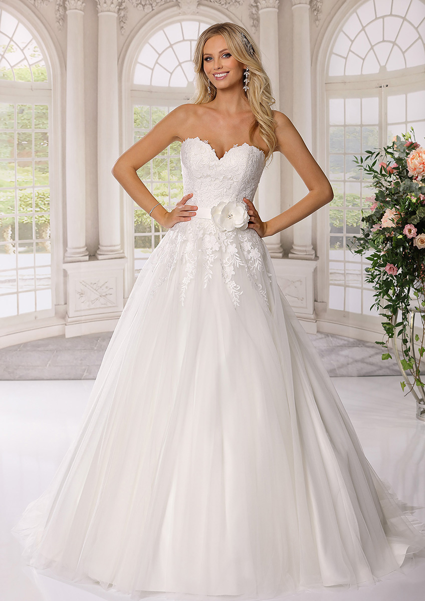 Abito da sposa principessa ricamato - 422068