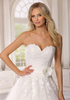 Abito da sposa principessa ricamato - 422068